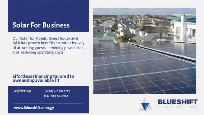 Business solar package for Hotels