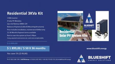 Residential 3KVa Kit