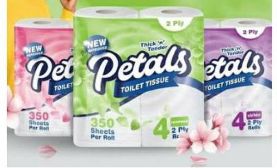 2 ply tissue rolls